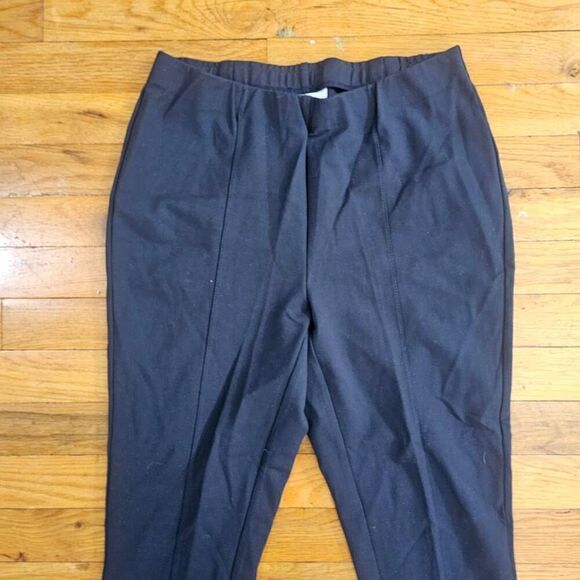 J Jill Womens Ponte Slim Leg Pants Size Small Dark Blue - Picture 2 of 8